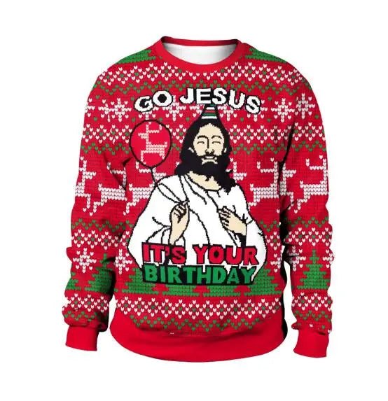 Christmas Sweater - Santa & Elf - Cake Pops Parties