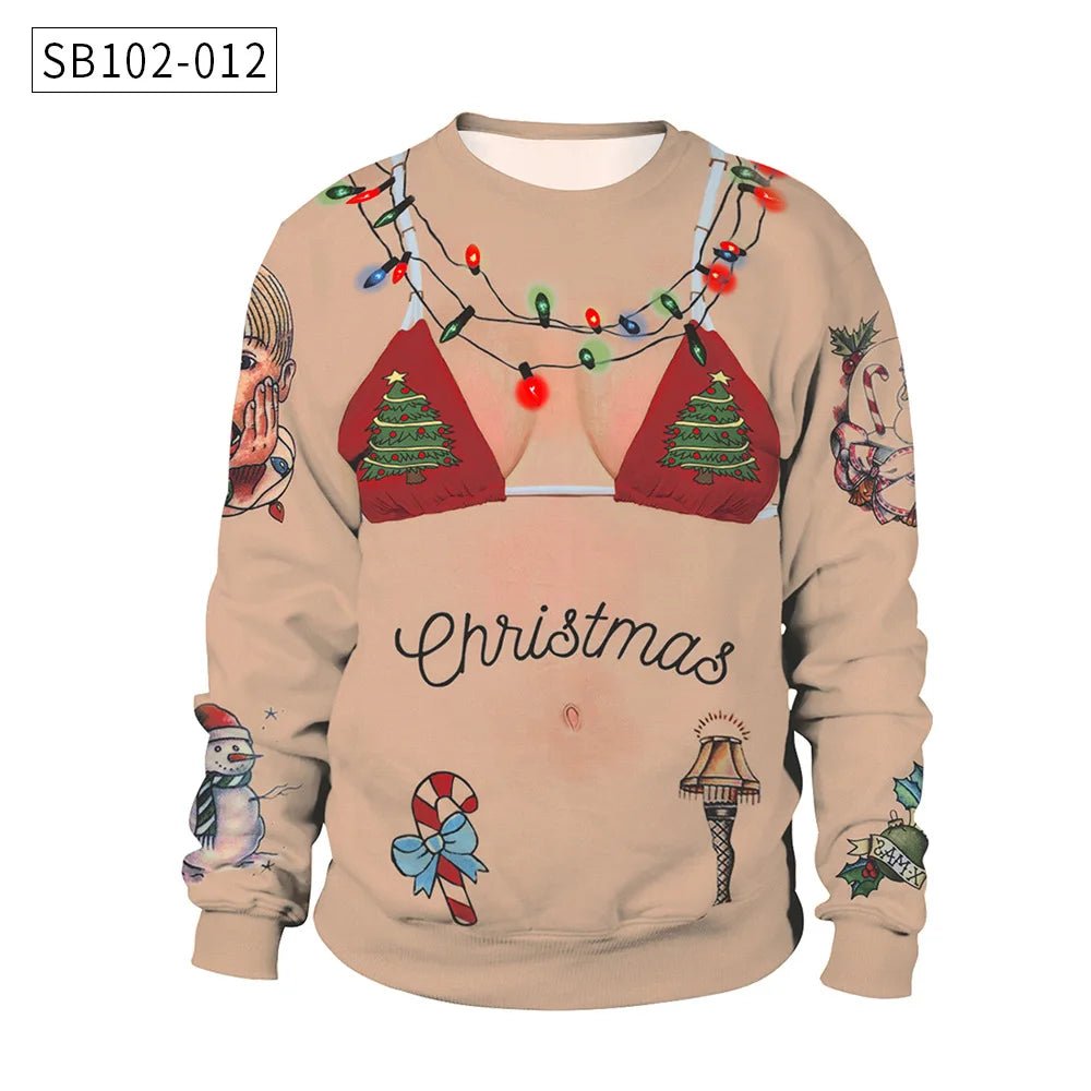 Christmas Sweater - Santa & Elf - Cake Pops Parties