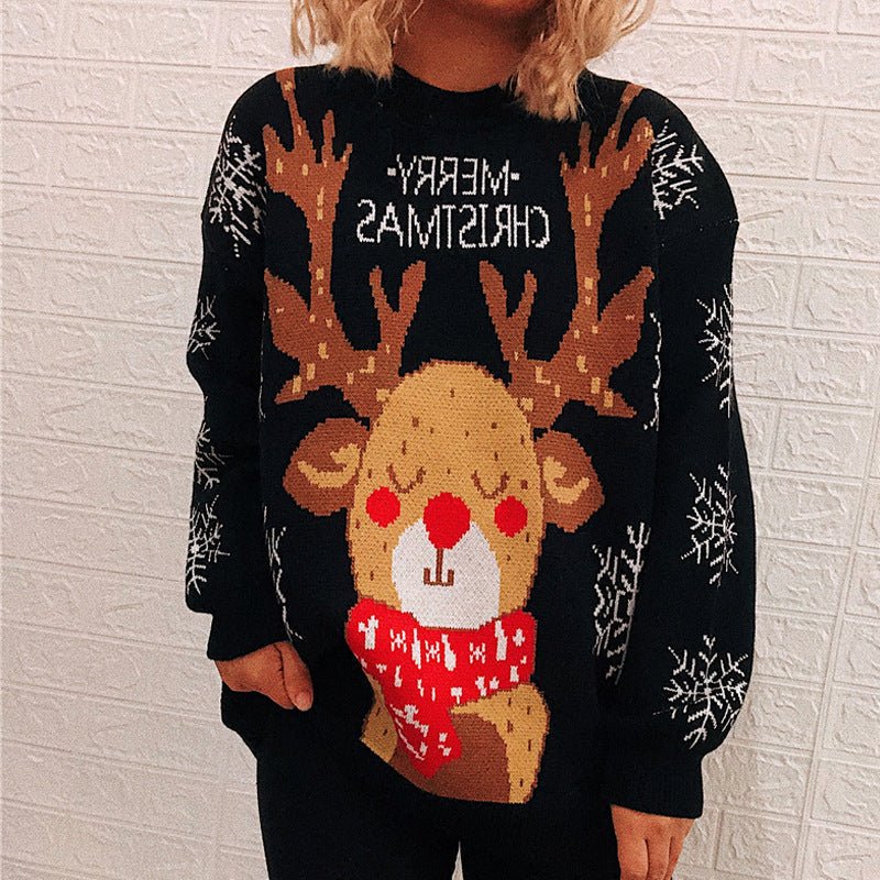 Christmas Theme Women's Sweater - Cake Pops Parties