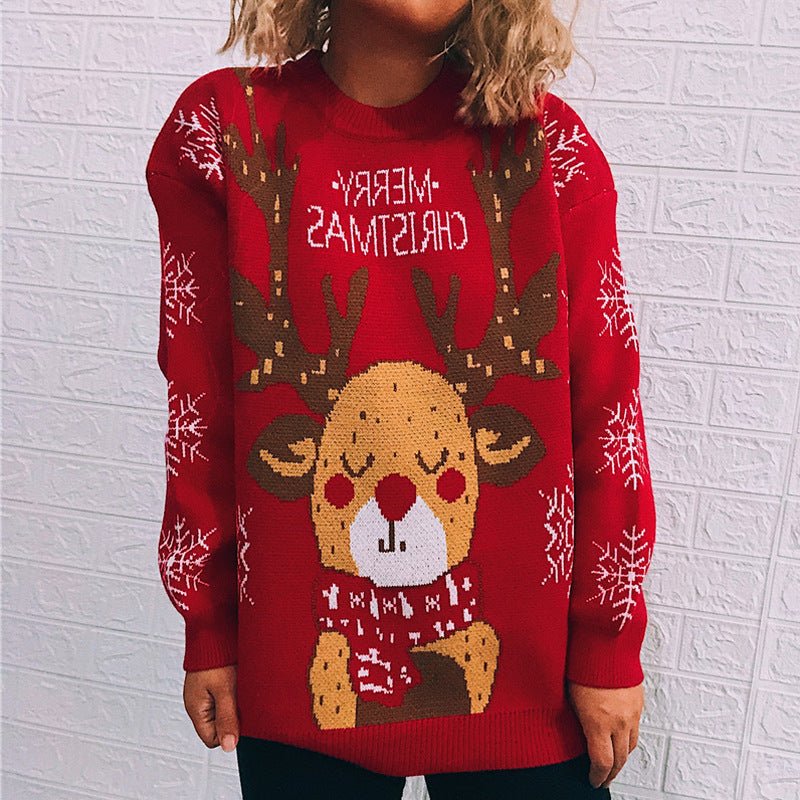 Christmas Theme Women's Sweater - Cake Pops Parties