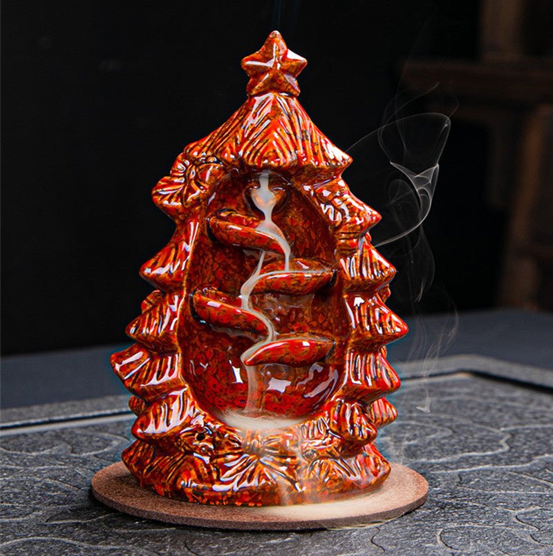 Christmas Tree Incense Burner Ornaments - Cake Pops Parties