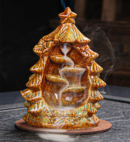 Christmas Tree Incense Burner Ornaments - Cake Pops Parties