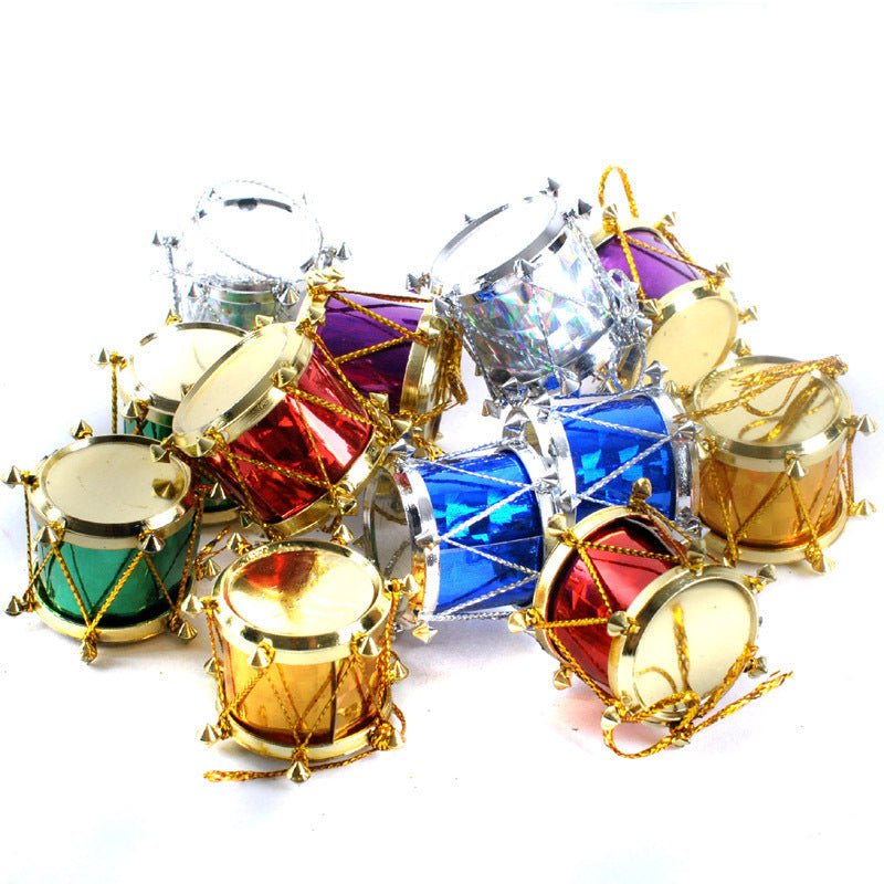 Christmas Tree Ornaments Bongos 12 Pcs - Cake Pops Parties