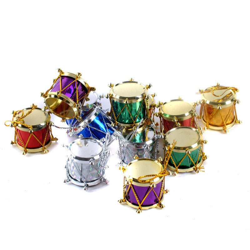 Christmas Tree Ornaments Bongos 12 Pcs - Cake Pops Parties