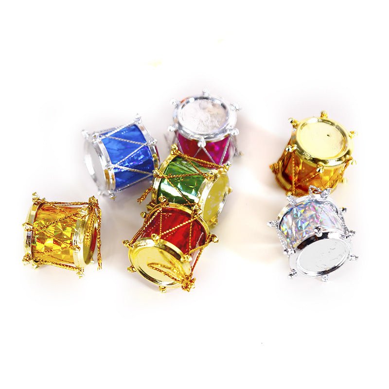 Christmas Tree Ornaments Bongos 12 Pcs - Cake Pops Parties