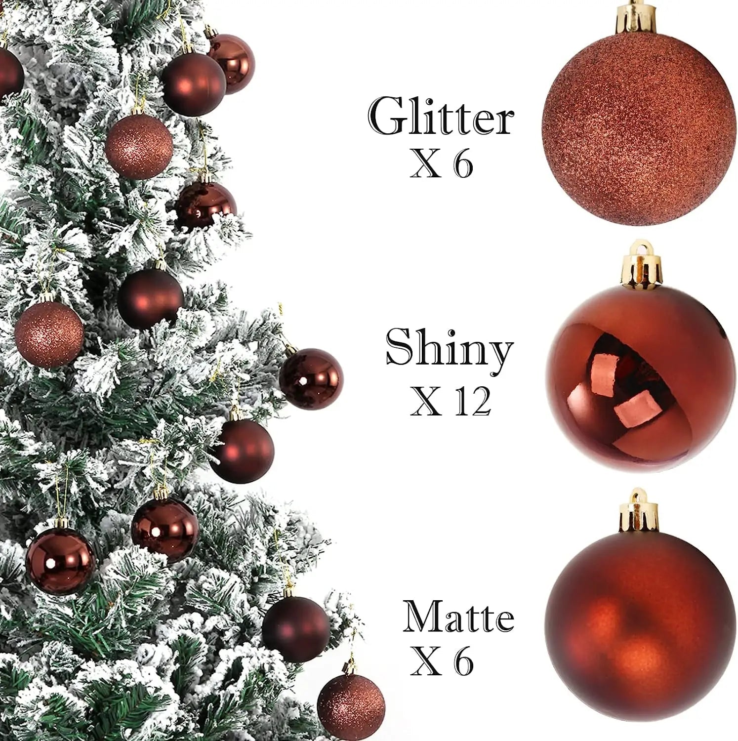 Christmas Tree Ornaments Set - Cake Pops Parties