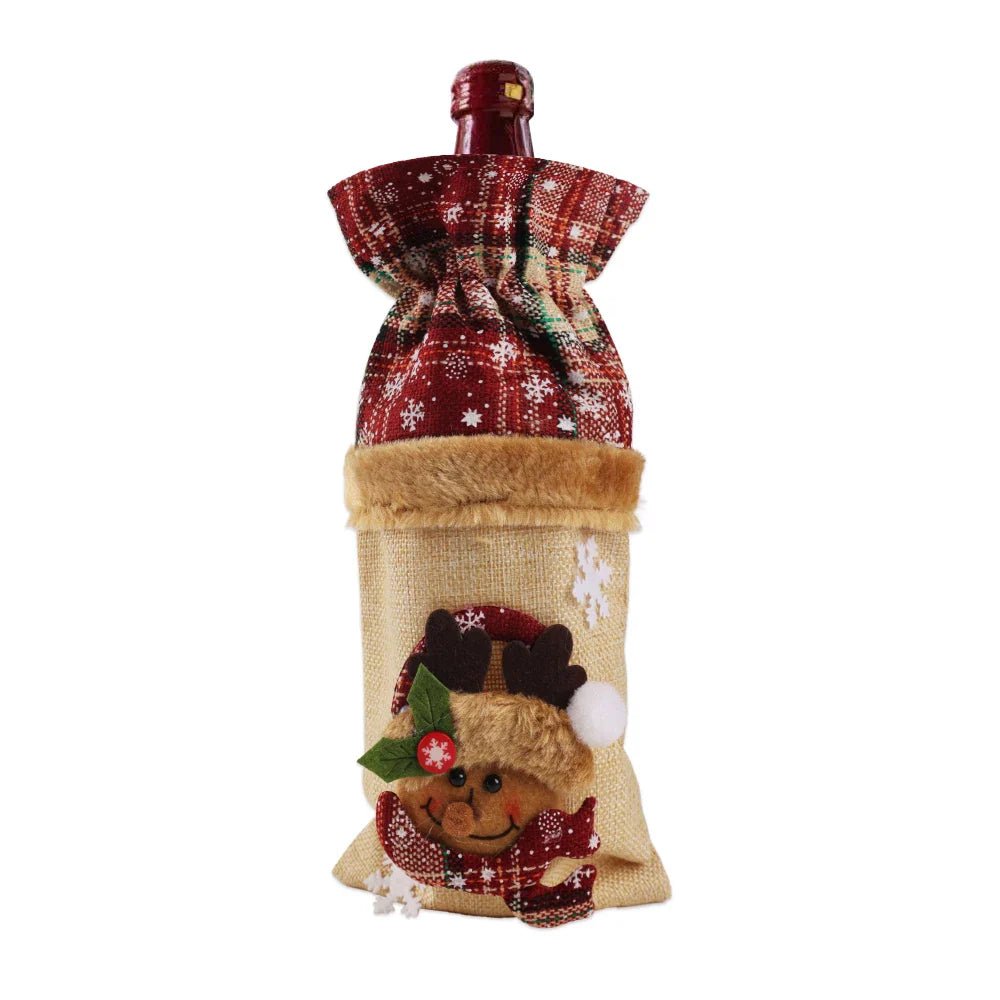 Christmas Wine Bottle Set - Cake Pops Parties
