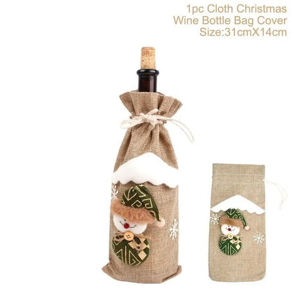Christmas Wine Bottle Set - Cake Pops Parties
