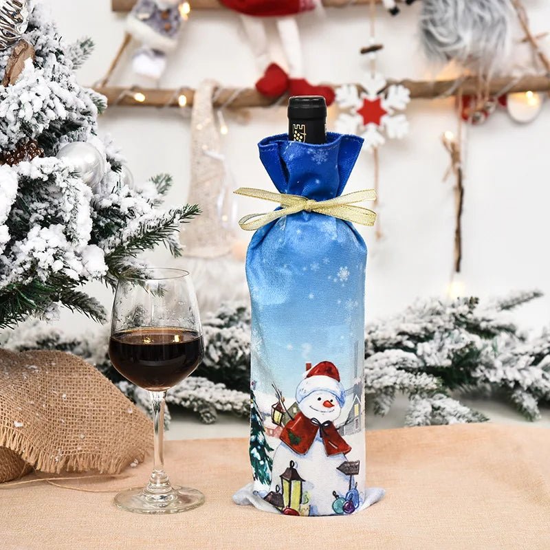 Christmas Wine Bottle Set - Cake Pops Parties