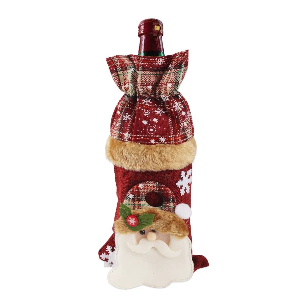 Christmas Wine Bottle Set - Cake Pops Parties