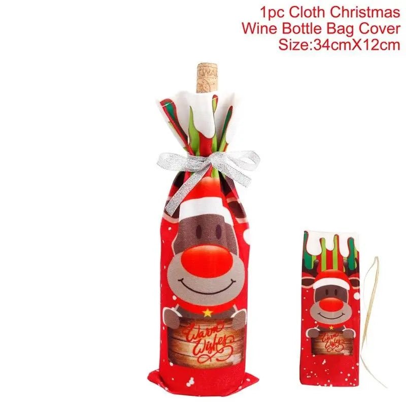 Christmas Wine Bottle Set - Cake Pops Parties