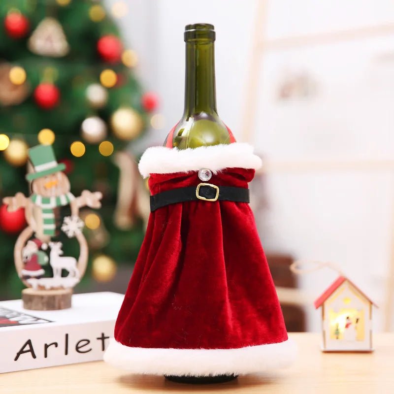 Christmas Wine Bottle Set - Cake Pops Parties