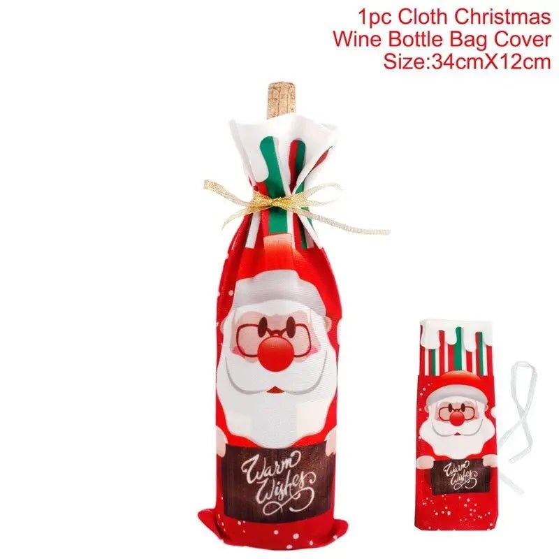 Christmas Wine Bottle Set - Cake Pops Parties