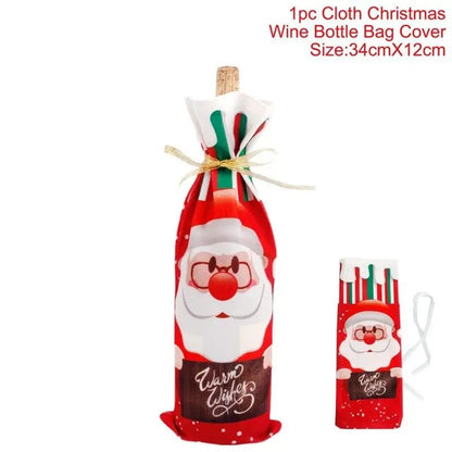Christmas Wine Bottle Set - Cake Pops Parties