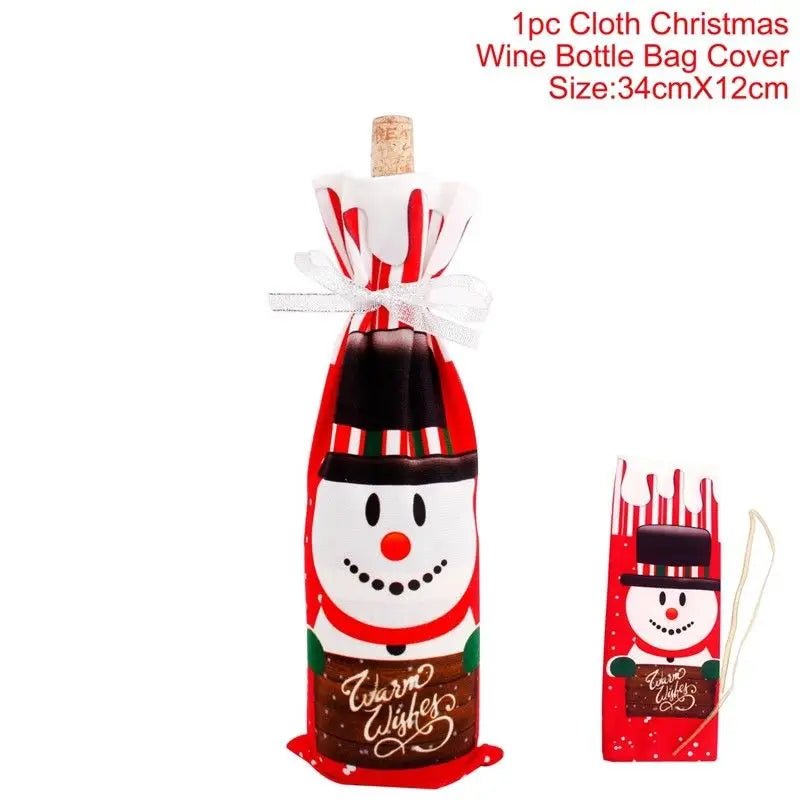 Christmas Wine Bottle Set - Cake Pops Parties