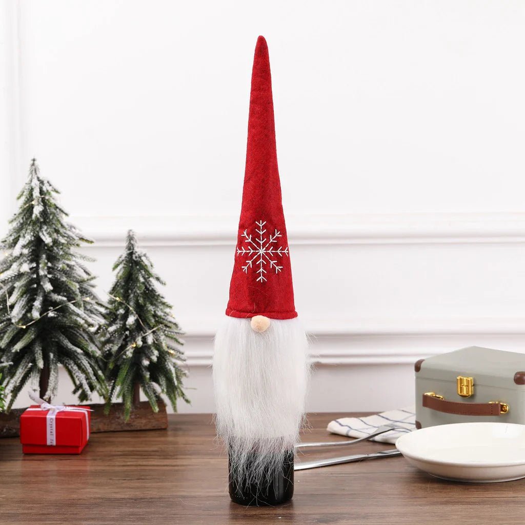 Christmas Wine Bottle Set - Cake Pops Parties