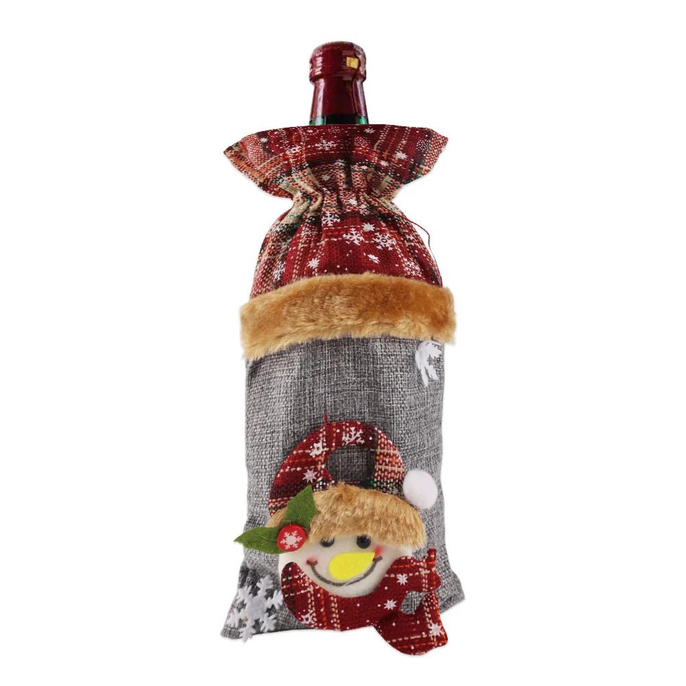 Christmas Wine Bottle Set - Cake Pops Parties