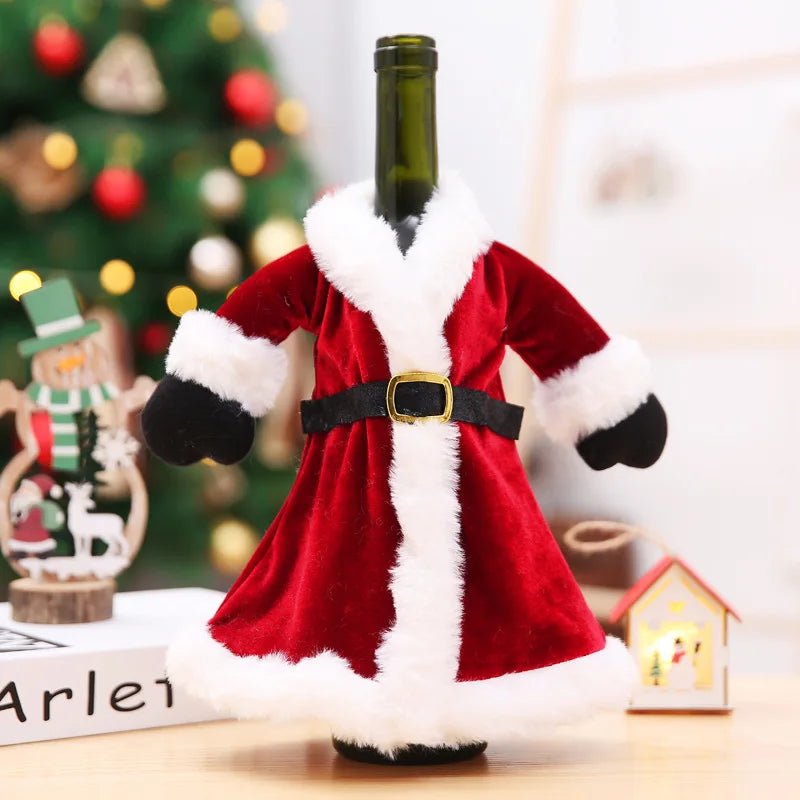 Christmas Wine Bottle Set - Cake Pops Parties