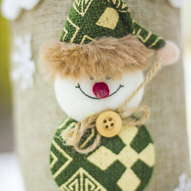 Christmas Wine Bottle Socks - Cake Pops Parties