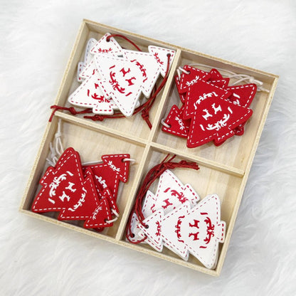 Christmas Wooden Decorative Pendants Set - Cake Pops Parties