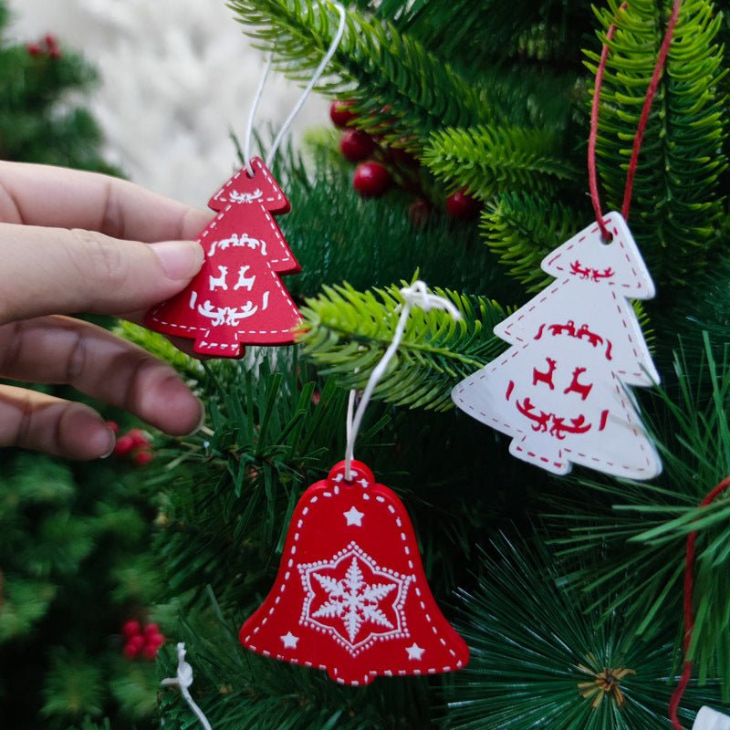 Christmas Wooden Decorative Pendants Set - Cake Pops Parties