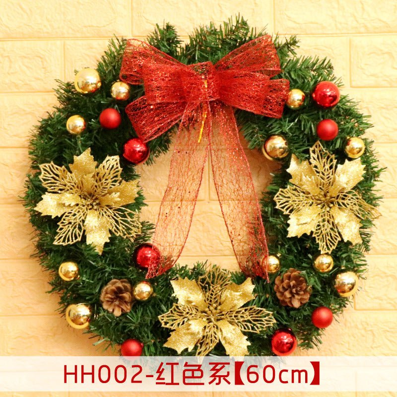Christmas Wreath Hanging Decoration - Cake Pops Parties