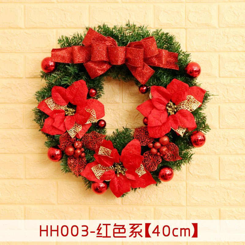 Christmas Wreath Hanging Decoration - Cake Pops Parties
