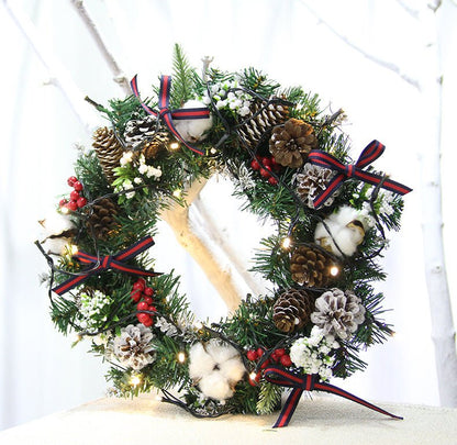 Christmas Wreath Ornaments 30cm/40cm - Cake Pops Parties