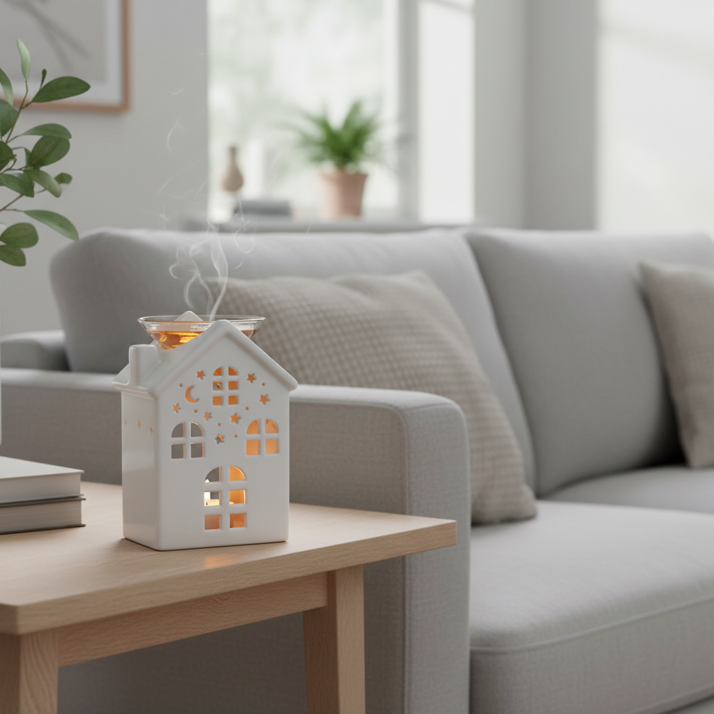 Clear Side Table Setting