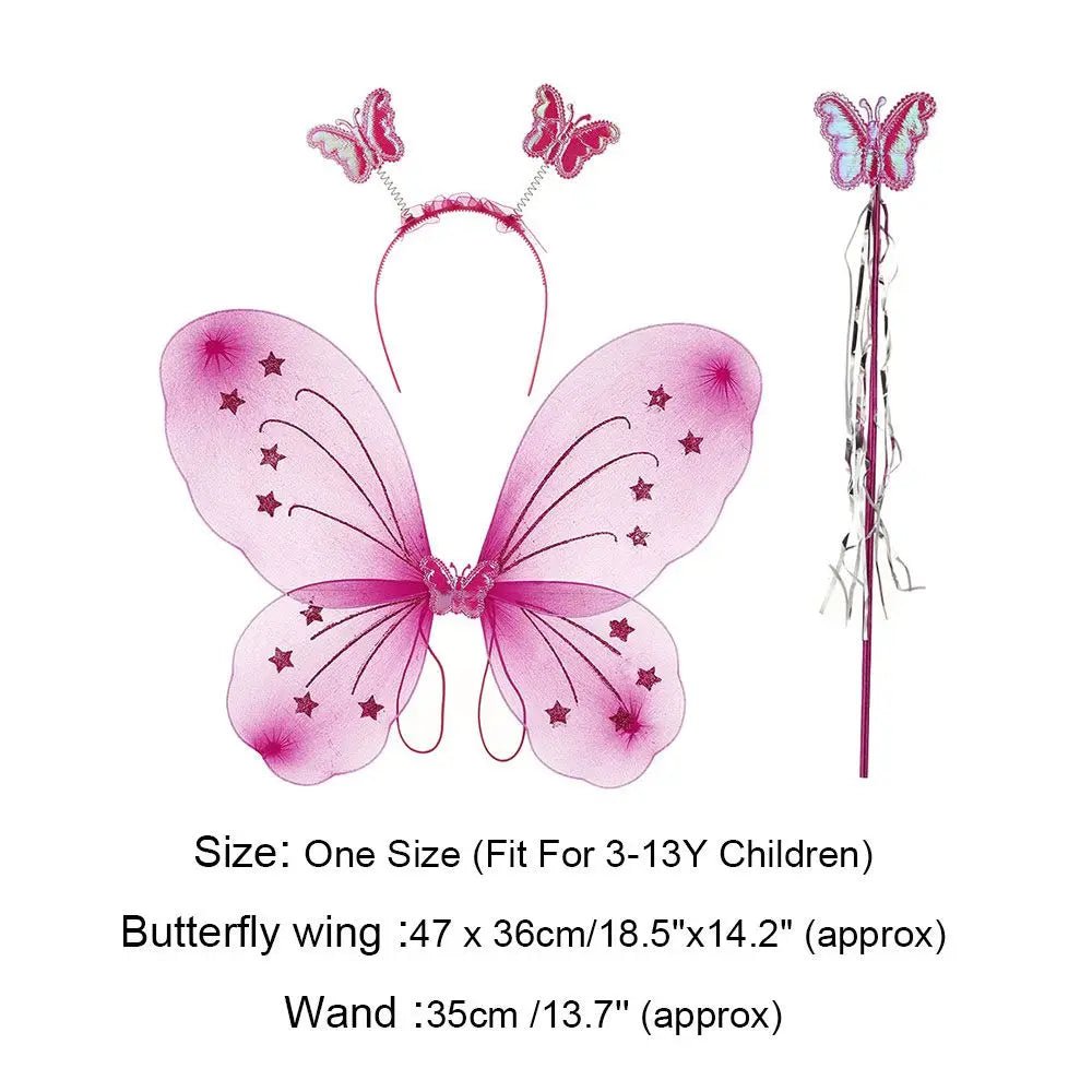 Colorful Angel Butterfly Wings Set - Cake Pops Parties