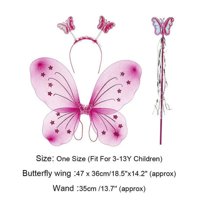 Colorful Angel Butterfly Wings Set - Cake Pops Parties