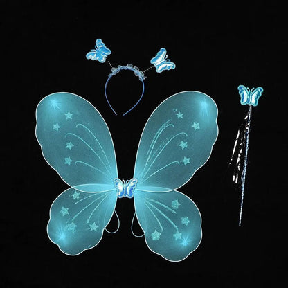Colorful Angel Butterfly Wings Set - Cake Pops Parties