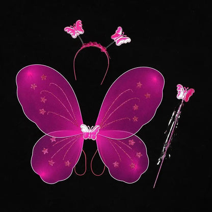Colorful Angel Butterfly Wings Set - Cake Pops Parties
