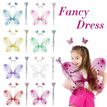 Colorful Angel Butterfly Wings Set - Cake Pops Parties
