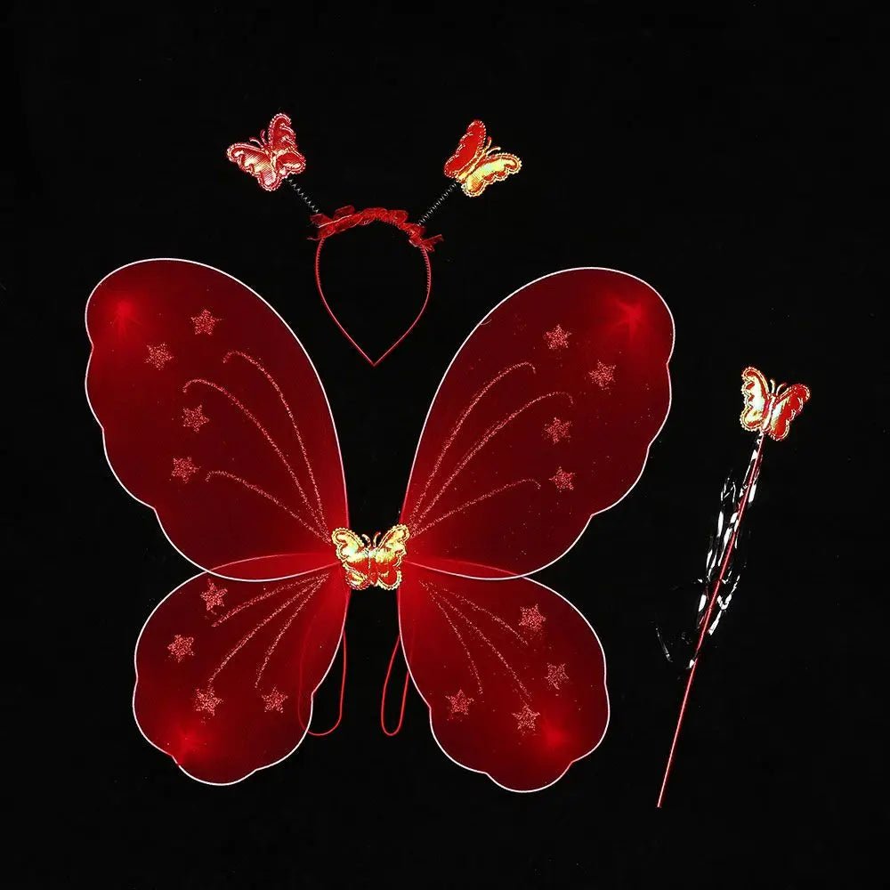 Colorful Angel Butterfly Wings Set - Cake Pops Parties