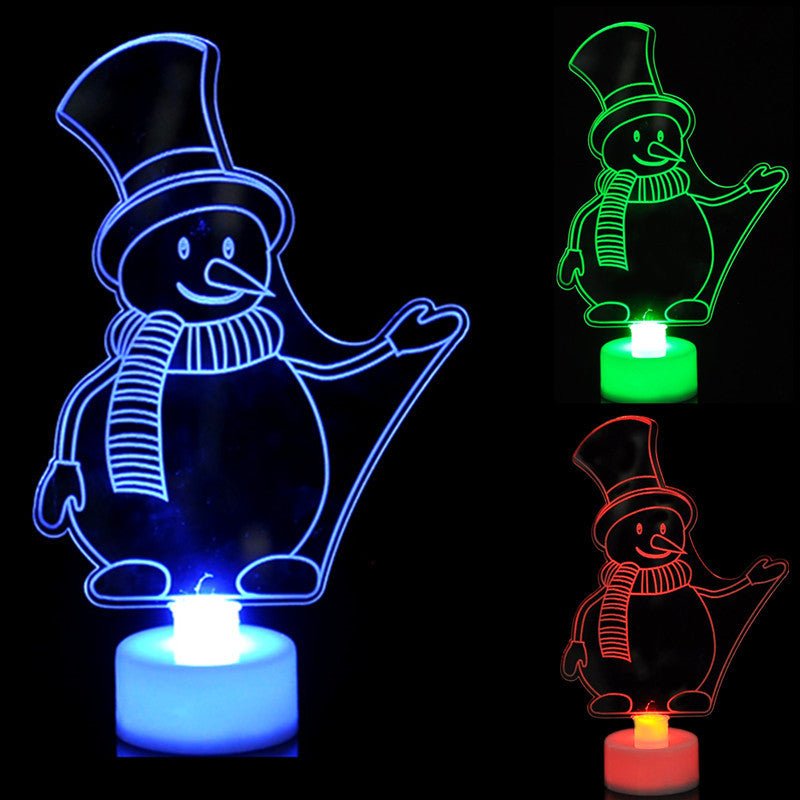 Colorful Glowing Christmas Tree Ornaments - Cake Pops Parties