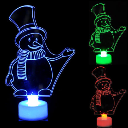 Colorful Glowing Christmas Tree Ornaments - Cake Pops Parties