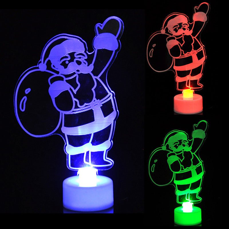 Colorful Glowing Christmas Tree Ornaments - Cake Pops Parties