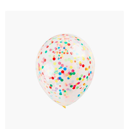 Confetti Latex Balloons 5 Pack - Cake Pops Parties