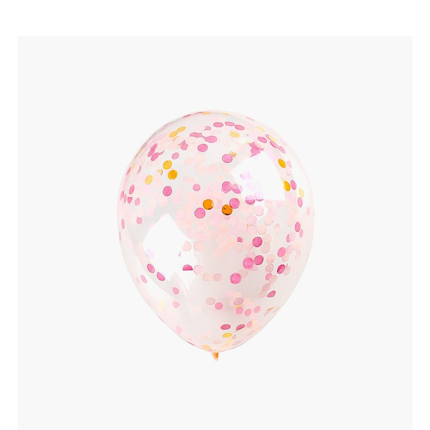 Confetti Latex Balloons 5 Pack - Cake Pops Parties