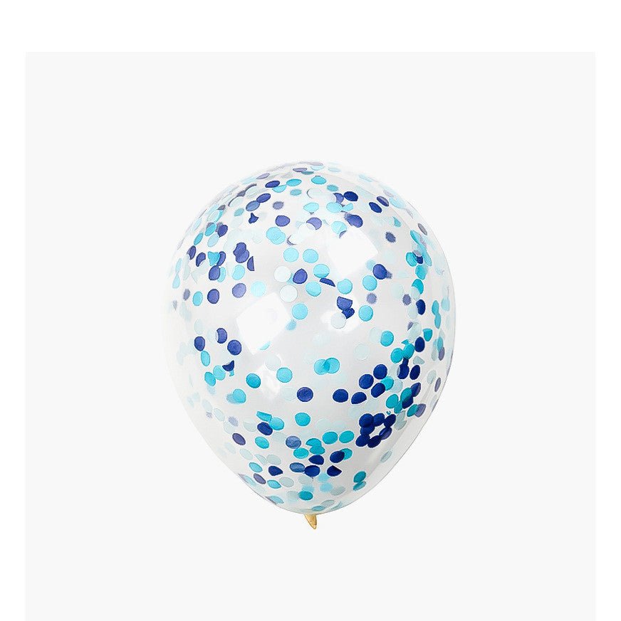 Confetti Latex Balloons 5 Pack - Cake Pops Parties
