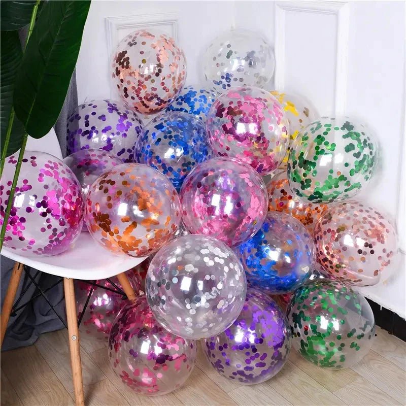 Confetti Latex Balloons Set - Cake Pops Parties