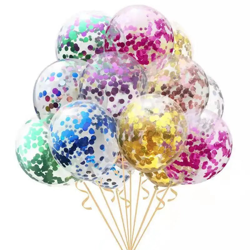 Confetti Latex Balloons Set - Cake Pops Parties