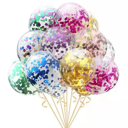 Confetti Latex Balloons Set - Cake Pops Parties