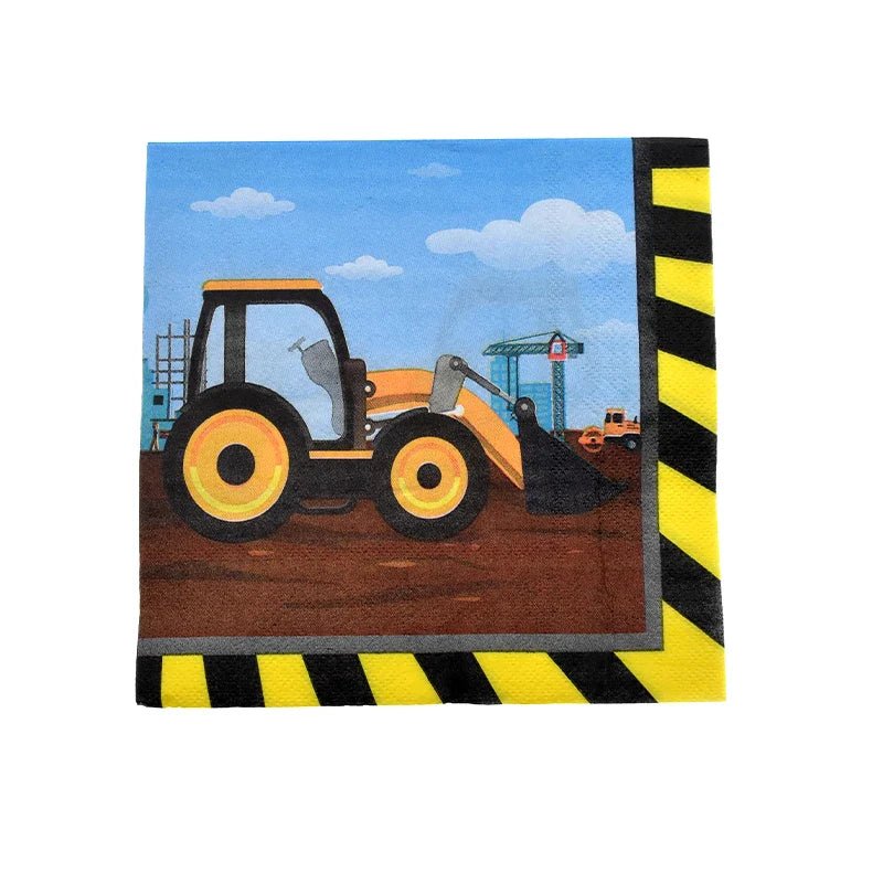 Construction Tractor Theme Party Supplies - Cake Pops Parties