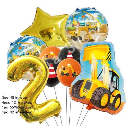 Construction Tractor Theme Party Supplies - Cake Pops Parties