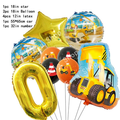 Construction Tractor Theme Party Supplies - Cake Pops Parties
