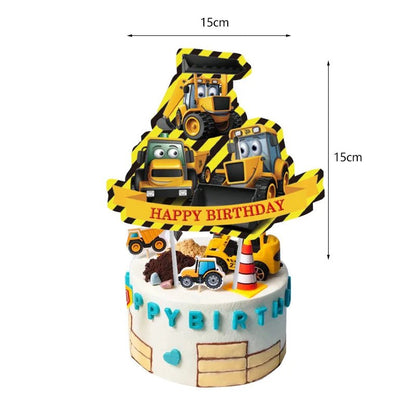 Construction Tractor Theme Party Supplies - Cake Pops Parties