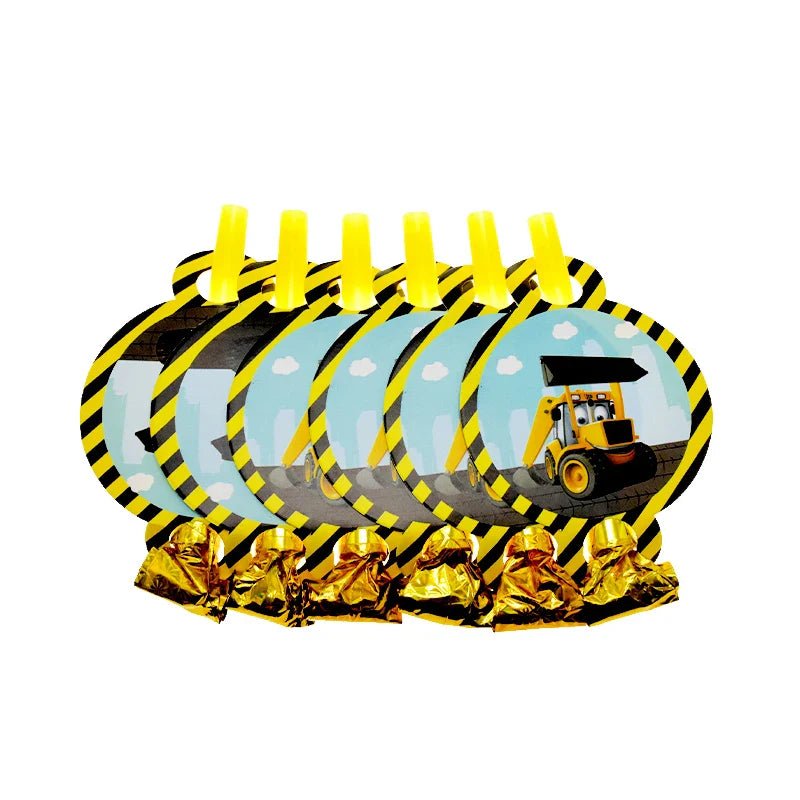 Construction Tractor Theme Party Supplies - Cake Pops Parties