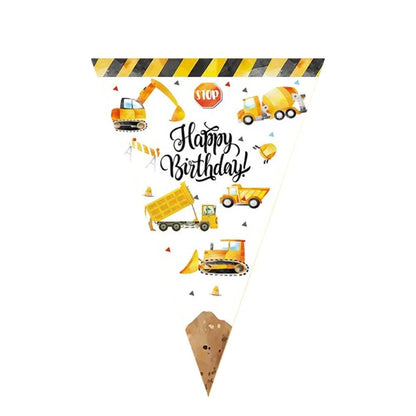 Construction Tractor Theme Party Supplies - Cake Pops Parties